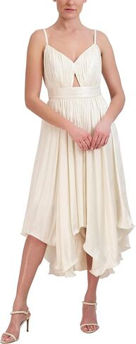 BCBGMAXAZRIA Women's Fit and Flare Midi Cocktail Dress in Saudi Arabia