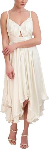 BCBGMAXAZRIA Women's Fit and Flare Midi Cocktail Dress in Saudi Arabia