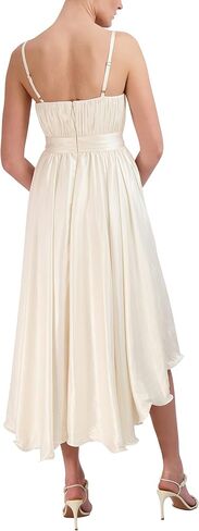 BCBGMAXAZRIA Women's Fit and Flare Midi Cocktail Dress in Saudi Arabia