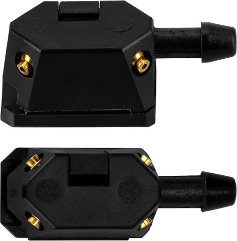 2 PCS Front windshield washer nozzles Arm-mounted Jets nozzles Washer nozzles Car Windshield Wiper Spray Jet Universal Car Wiper in Saudi Arabia