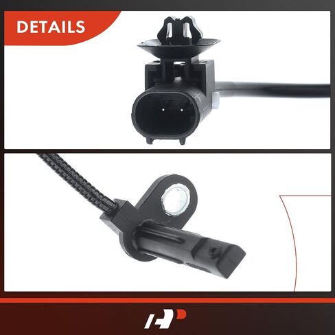 A-Premium ABS Wheel Speed Sensor Compatible with Jeep Models - Cherokee 2016 2017 2018 2019 2020, Sport Utility - Front Driver or Passenger Side, Replace# 68217205AC in Saudi Arabia