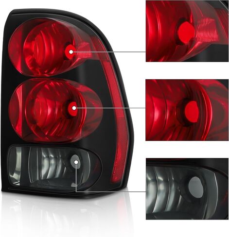 Tail Light Compatible With 2002-2009 Chevrolet Trailblazer 02 03 04 05 06 07 08 09 Chevrolet Trailblazer Rear Brake Tail Lights Passenger Side (Passenger Side) in Saudi Arabia