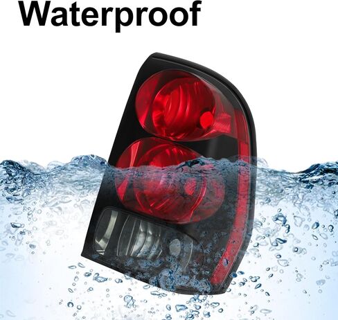 Tail Light Compatible With 2002-2009 Chevrolet Trailblazer 02 03 04 05 06 07 08 09 Chevrolet Trailblazer Rear Brake Tail Lights Passenger Side (Passenger Side) in Saudi Arabia