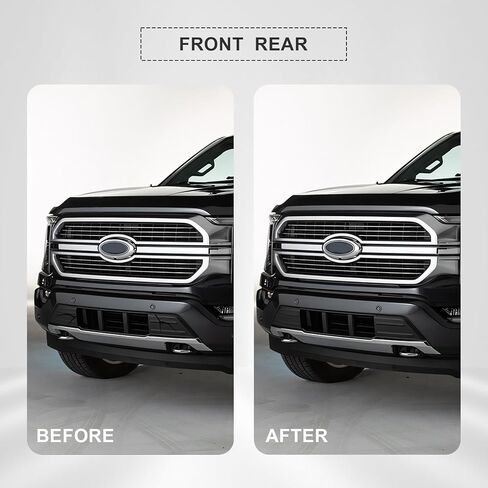 OKPARZ متوافق مع غطاء وسادة الحماية من الصدمات غطاء نهاية 2021 2022 2023 Ford F150 F-150 ML3Z-17E810-AA ML3Z-17E811-AA للسائق الأيسر وجانب الركاب الأيمن in Saudi Arabia