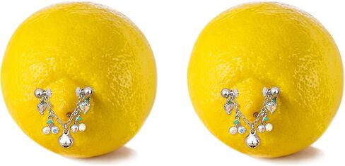 FIASASO 8 قطعة حلقات للحلمات من الفولاذ الجراحية للنساء 14G الفولاذ المقاوم للصدأ تشيكوسلوفاكيا القلب استرخى حلقات للحلمات من الفولاذ مجموعة لطيف الحلمة ثقب المجوهرات in Kuwait