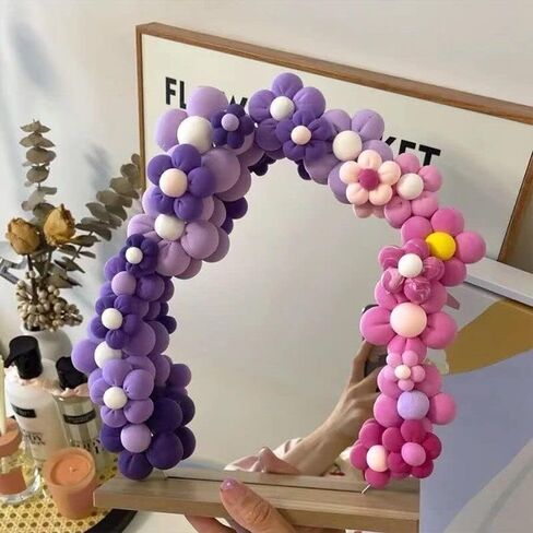 Yuxuanish 30pcs of DIY Finished Clay Flower,3cm-5cm Handmade Finish Clay Flowers for Mirror Frame,Crafts Decoration (Mix Colors) in Saudi Arabia