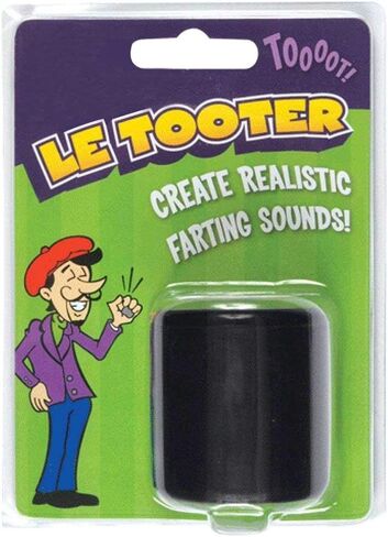 CRTEPST Pooter Fart Machine Toy Rubber Le Tooter Create Farting Natural Sound Best Novelty Gag Gifts Joke Party Toy(Black87) in Saudi Arabia