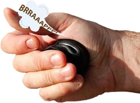 CRTEPST Pooter Fart Machine Toy Rubber Le Tooter Create Farting Natural Sound Best Novelty Gag Gifts Joke Party Toy(Black87) in Saudi Arabia