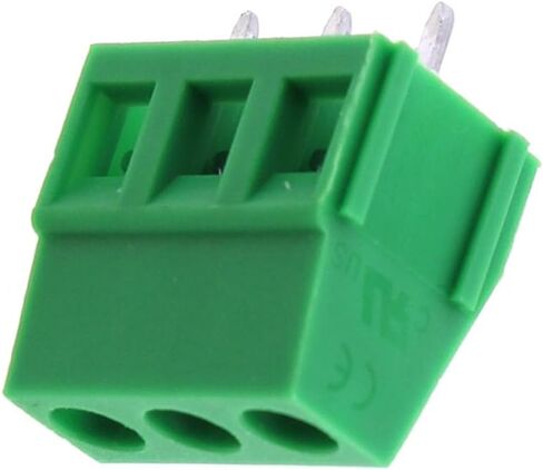 30PCS Terminal Block Installation Mounting Screw Terminal Block Connector Green KF128 Screw Terminal Block 20PCS 2 Pin Count and 10PCS 3 Pin Count in Saudi Arabia