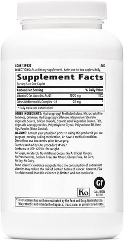 GNC Vitamin C 1000 with Bioflavonoids and Rose Hips Timed Release 180 Tablets in Saudi Arabia
