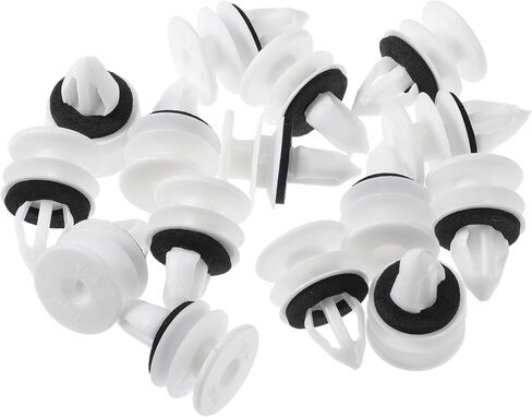 Door Panel Clips No.11519031 Automotive Clips for Chevrolet Plastic White (Set of 15) in Saudi Arabia