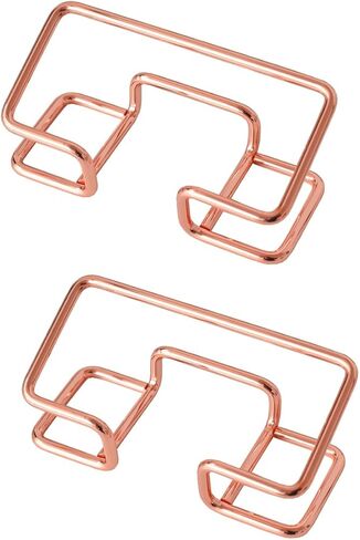 JIARI 2 Pack Metal Business Card Holder for Desk, Gold Vertical Card Display Stand Organizer for Office and Home (Style-A-Gold) in Saudi Arabia