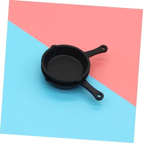 Zerodeko 40 Pcs Pan Pendant Mini House Adornment Dollhouse Cooking Pot Simulation Frying Pan Model Miniature Stovetop Cookware Kitchen Accessories Household Casserole Child Plastic Mini Pot in Saudi Arabia