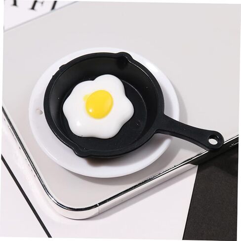 Zerodeko 40 Pcs Pan Pendant Mini House Adornment Dollhouse Cooking Pot Simulation Frying Pan Model Miniature Stovetop Cookware Kitchen Accessories Household Casserole Child Plastic Mini Pot in Saudi Arabia