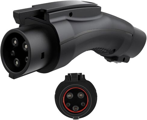 لمحول الشحن J1772 Evs، إلى J1772، بحد أقصى 48 أمبير و250 فولت - متوافق مع الموصلات عالية الطاقة، وشواحن الوجهة، وموصلات الهاتف المحمول in Kuwait