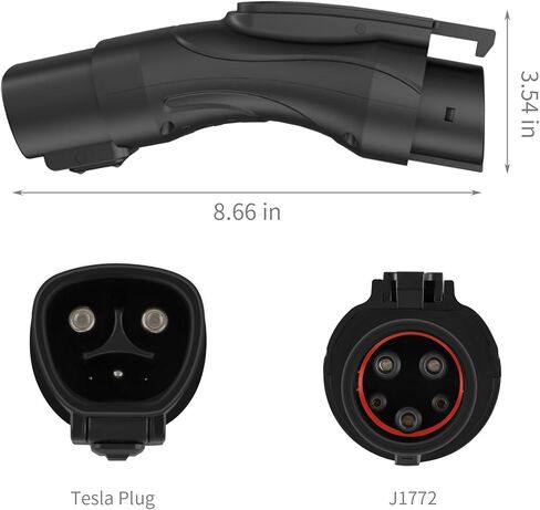 لمحول الشحن J1772 Evs، إلى J1772، بحد أقصى 48 أمبير و250 فولت - متوافق مع الموصلات عالية الطاقة، وشواحن الوجهة، وموصلات الهاتف المحمول in Kuwait