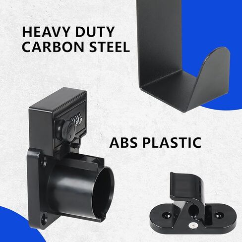 حامل شاحن السيارة الكهربائية LCGP، قفل مجمع مطور لجميع شواحن J1772 وTesla مع حاملي صندوق شحن قابلين للتعديل، حامل شاحن متنقل على الحائط in Kuwait