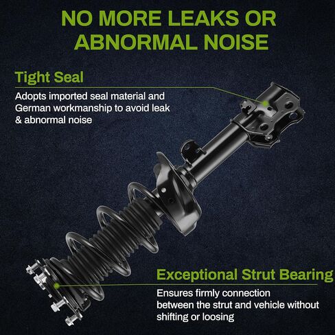 AUTOSAVER88 Front Pair Complete Quick Struts Shocks Compatible with 2007-2014 CR-V in Saudi Arabia