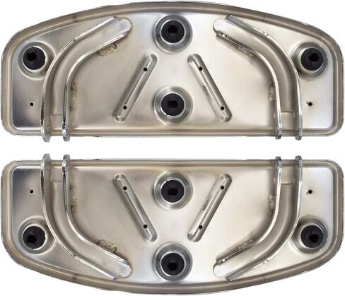 HCmotorku Motorcycle Driver Floorboards Front Footboards Rubber Inserts Foot pegs Fit For Harley Touring Road Glide Electra Glide Street Glide Softail Dyna 1986-2023 in Saudi Arabia