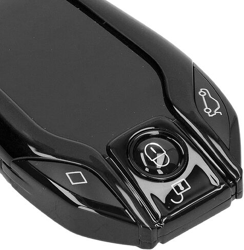 LCD Screen Smart Key, Smart Key Remote Keyless Entry with LCD Touch Screen for All Start Stop Engine Button (Black) in Saudi Arabia