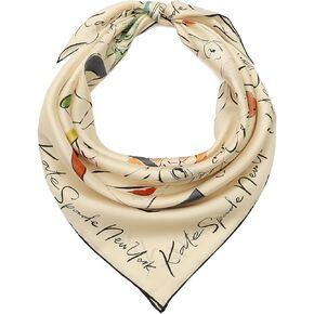 Kate Spade Womens New York Dream Silk Square Scarf, Stylish Fashion Accessory for Women in Kuwait