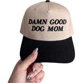 Damn Good Dog Mom Hat Embroidered, Dog Mom Gift, Dog Owner Cap, Pet Parent Hat, Puppy Owner, Dog Park Cap, Pet Owner Gift in Saudi Arabia