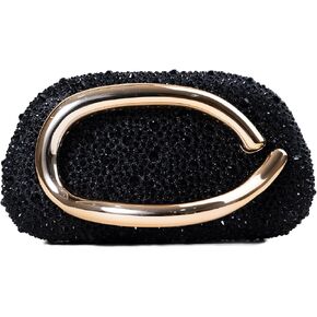Shiny Diamond Bag, Magnetic Buckle, Detachable Strap, Luxury Crossbody for Wedding & Party. in Saudi Arabia