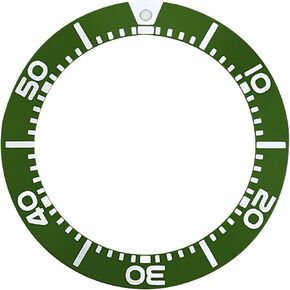 Ewatchparts Bezel Insert Compatible With Seiko Diver SBCZ011 Kinetic Watch Seiko 5 Sea Urchin Green in Kuwait