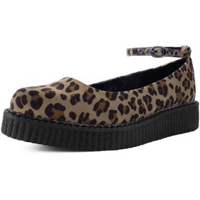 T.U.K. Shoes Pointed Ballet Ankle Strap Creeper Sneaker Flats for Women in Saudi Arabia