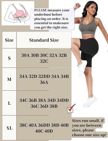 Sports Bra for Women, High Support Criss-Cross Back Padded Strappy Push up in Saudi Arabia