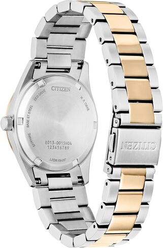 Citizen Ladies Eco-Drive Sport Luxury Sport Watch, Two-Tone Stainless Steel Bracelet, Pink Dial, 3 Hand, Date (Model: EW2706-58X) in Kuwait
