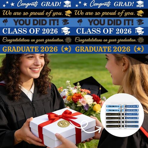 12PCS Graduation Gifts Class of 2026 Silicone Keychains Graduation Gift for Her Him Son Daughter Friends Boys Girls Inspirational Grad Gifts for High School College Party Favors Congratulations Gift in Saudi Arabia