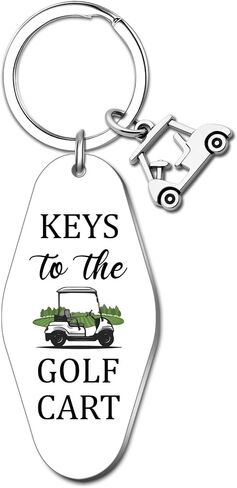 Golf Keychain Stuff Gifts for Golfers Keys To The Golf Cart Accessories for Women Golfing Accessories for Men Daddy Boss Uncle Funny Golfer Gifts Ideas in Saudi Arabia