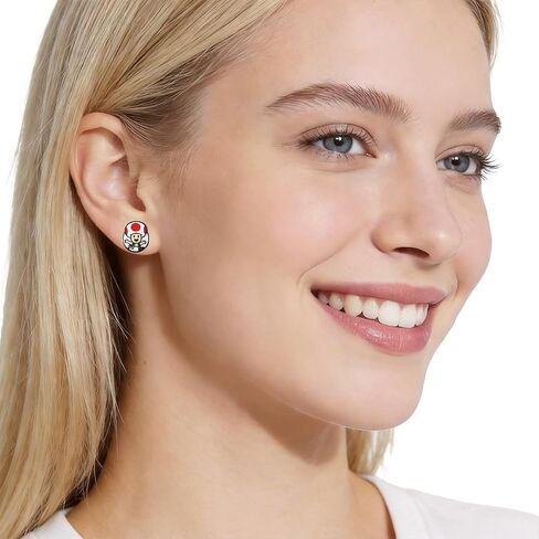 Super Mario Brothers Earrings Set (12 Pairs) in Kuwait