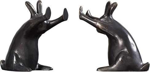 SPI Pushing Rabbits Bookends (Pair) in Kuwait