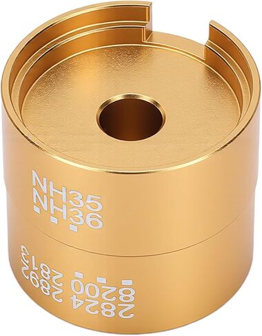 ZJchao Watch Movement Holder Base Professional Aluminum Alloy Watch Movement Repair Assembly Tool for 2824 2892 8200 2813 NH35 Movements Gold in Saudi Arabia