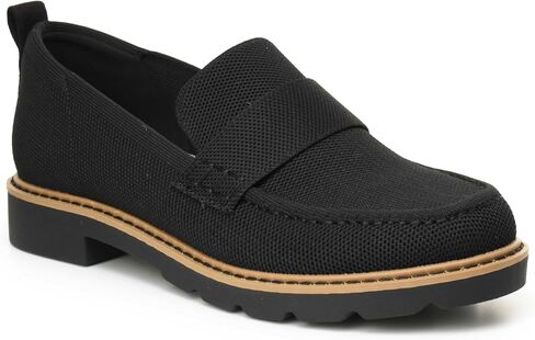 Women’s Knit Loafer ZAMI, Breathable Slip-On, Lightweight Lug Sole, Cushioned Closed Toe Casual Shoe in Saudi Arabia