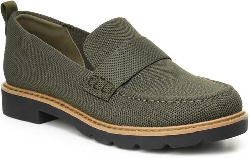 Women’s Knit Loafer ZAMI, Breathable Slip-On, Lightweight Lug Sole, Cushioned Closed Toe Casual Shoe in Kuwait