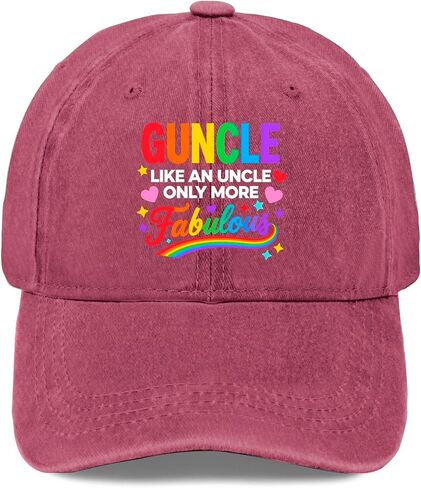 Guncle Like an Uncle Onlys More Fabulous. Hats for Men Trendy Washed Distressed in Kuwait