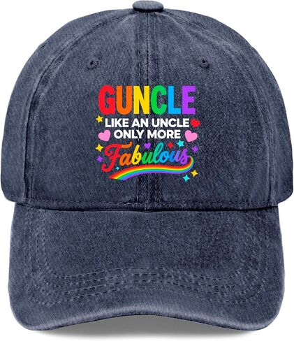 Guncle Like an Uncle Onlys More Fabulous. Hats for Men Trendy Washed Distressed in Kuwait