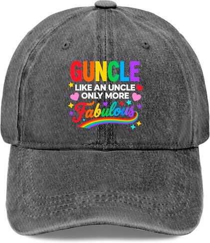 Guncle Like an Uncle Onlys More Fabulous. Hats for Men Trendy Washed Distressed in Kuwait