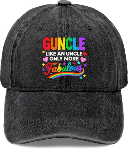 Guncle Like an Uncle Onlys More Fabulous. Hats for Men Trendy Washed Distressed in Kuwait