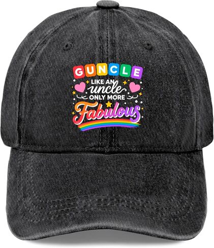 Guncle Like an Uncle Onlys More Fabulous. Hat for Womens Trendy Washed in Kuwait