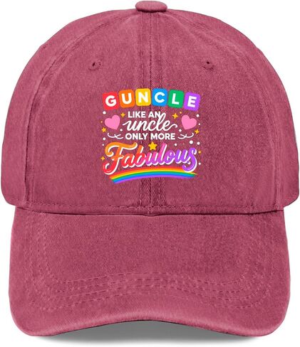 Guncle Like an Uncle Onlys More Fabulous. Hat for Womens Trendy Washed in Kuwait