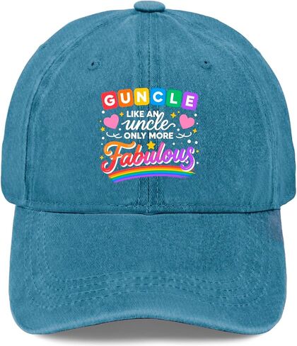 Guncle Like an Uncle Onlys More Fabulous. Hat for Womens Trendy Washed in Kuwait