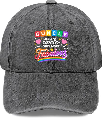 Guncle Like an Uncle Onlys More Fabulous. Hat for Womens Trendy Washed in Kuwait