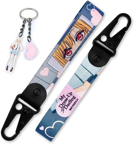 Otaku Lamps My Dress-Up Darling - Marin Keystrap and Keychain Bundle in Kuwait