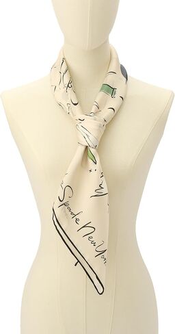 Kate Spade Womens New York Dream Silk Square Scarf, Stylish Fashion Accessory for Women in Kuwait