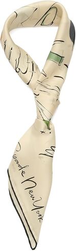 Kate Spade Womens New York Dream Silk Square Scarf, Stylish Fashion Accessory for Women in Kuwait