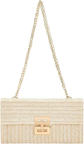 MR Straw Clutch Purse for Women Summer Beach Evening Bag Boho Summer Vacation Clutch Purse in Saudi Arabia
